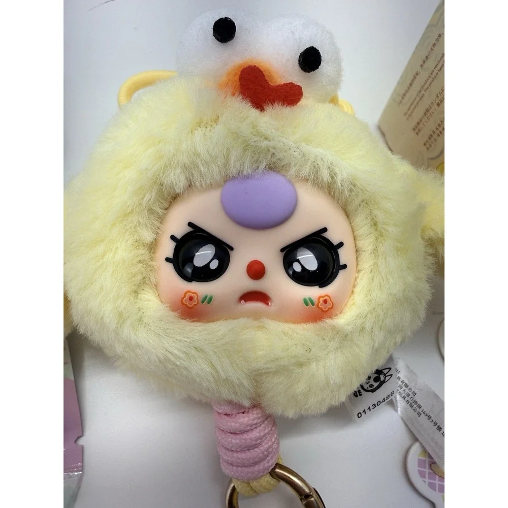 Baby Three BB3 Phone Lanyard Confirmed‎ Yellow Chicken Plush Phone Strap NEW